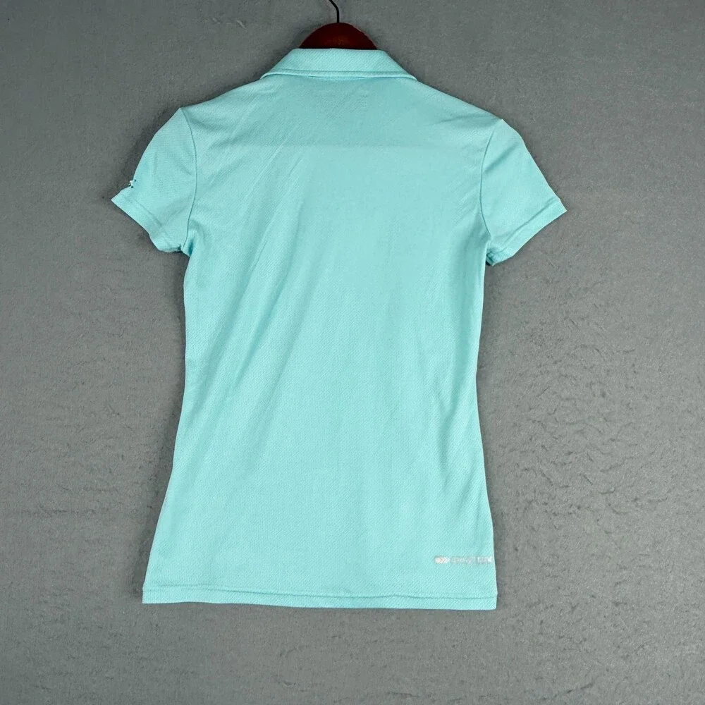 Ariat TEK Polo Shirt Womens XS Blue Pullover Top Outdoor Comfort - Picture 9 of 11